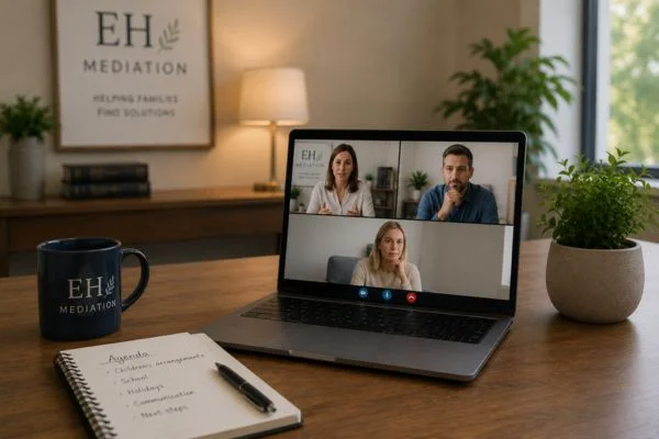child access mediation Penrith online meeting.